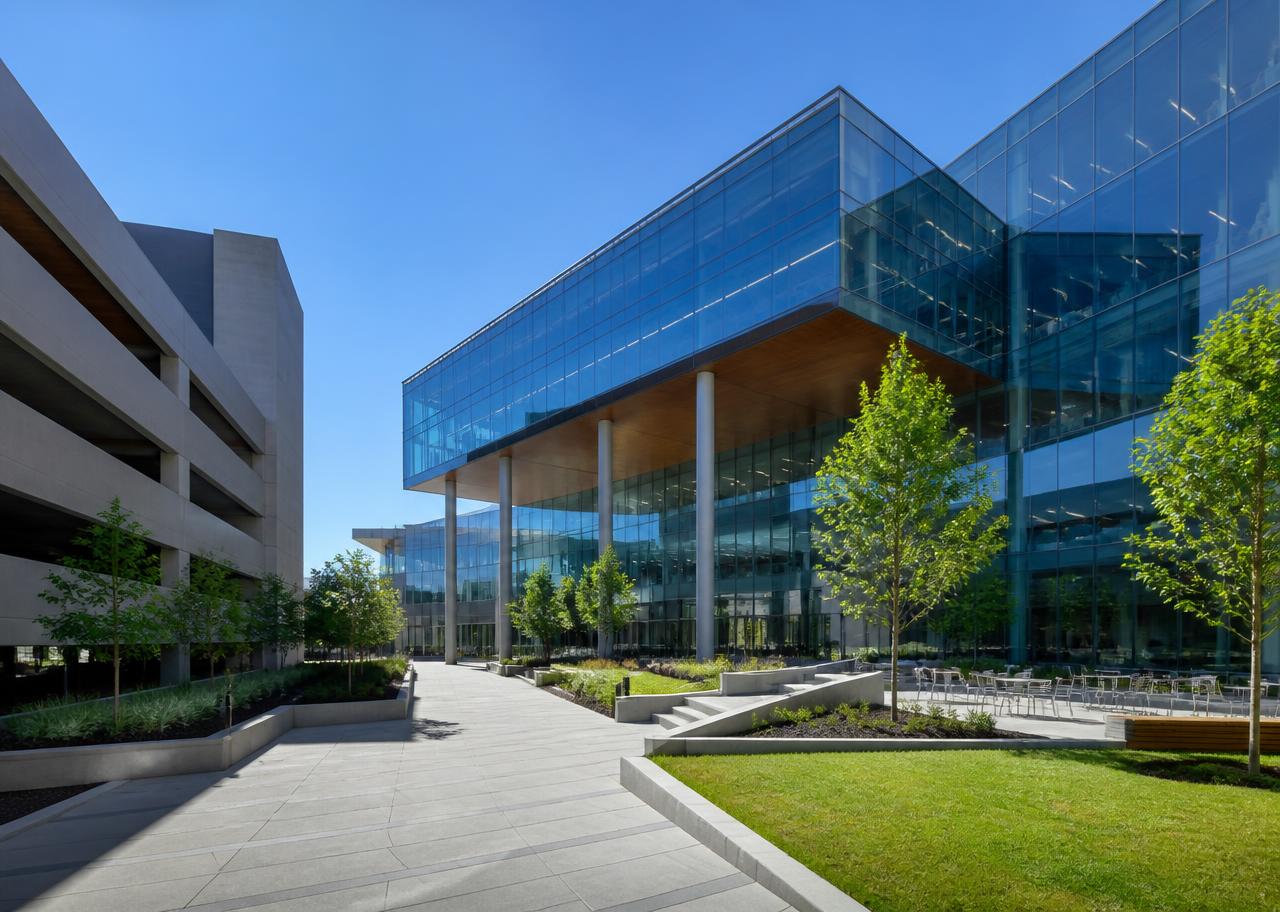 Modern commercial facility